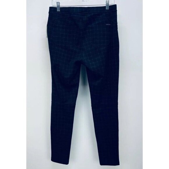Sanctuary Women's Plaid Leggings Pants Size Large Black New - Picture 14 of 14